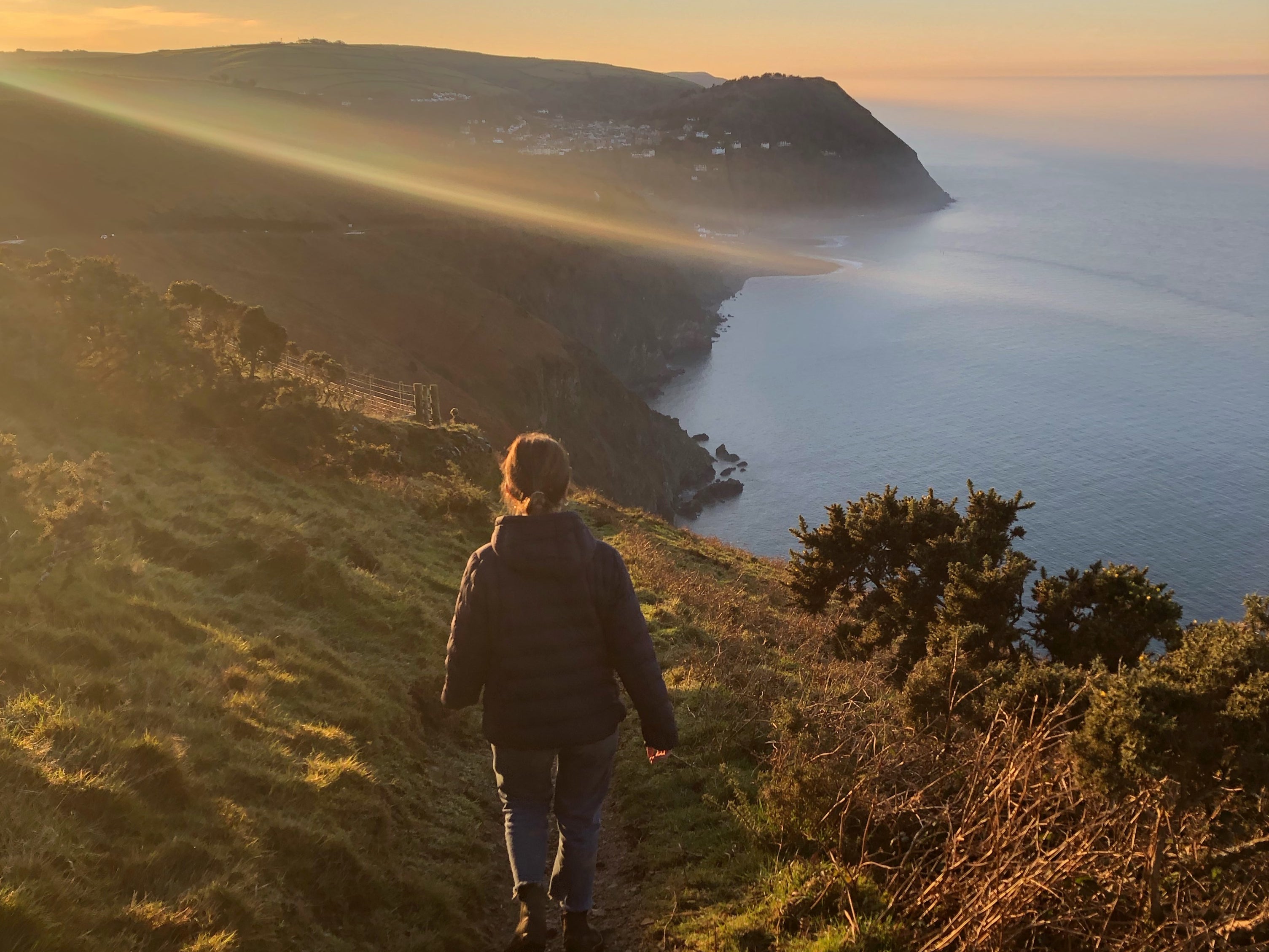 It’s all downhill from here: the dramatic descent to Lynmouth