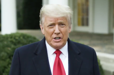 Trump tells mob to ‘go home’ but makes false claims about election