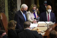 Congress seals Biden victory in defiance of Trump-inspired mob
