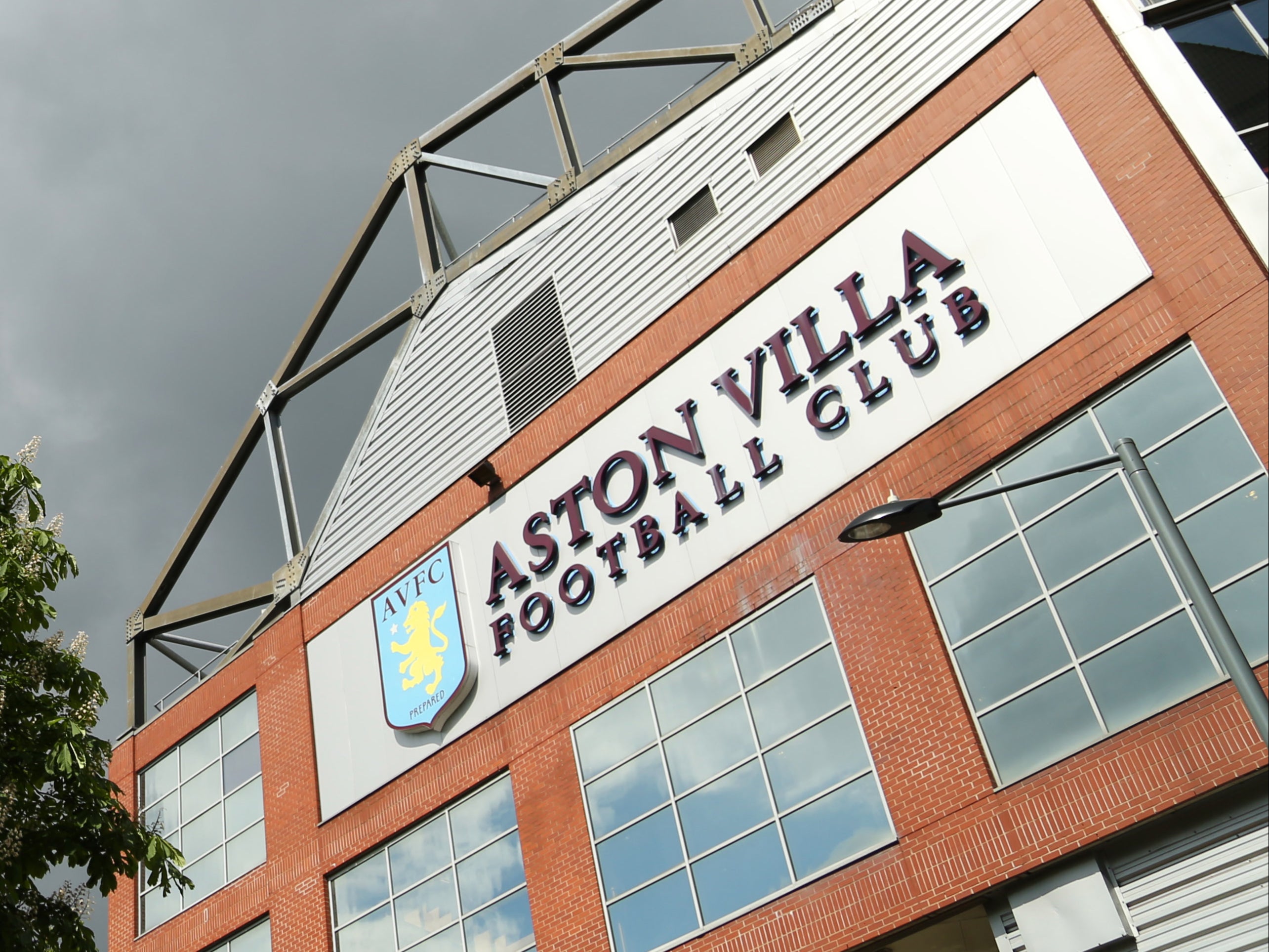 A general view of Villa Park