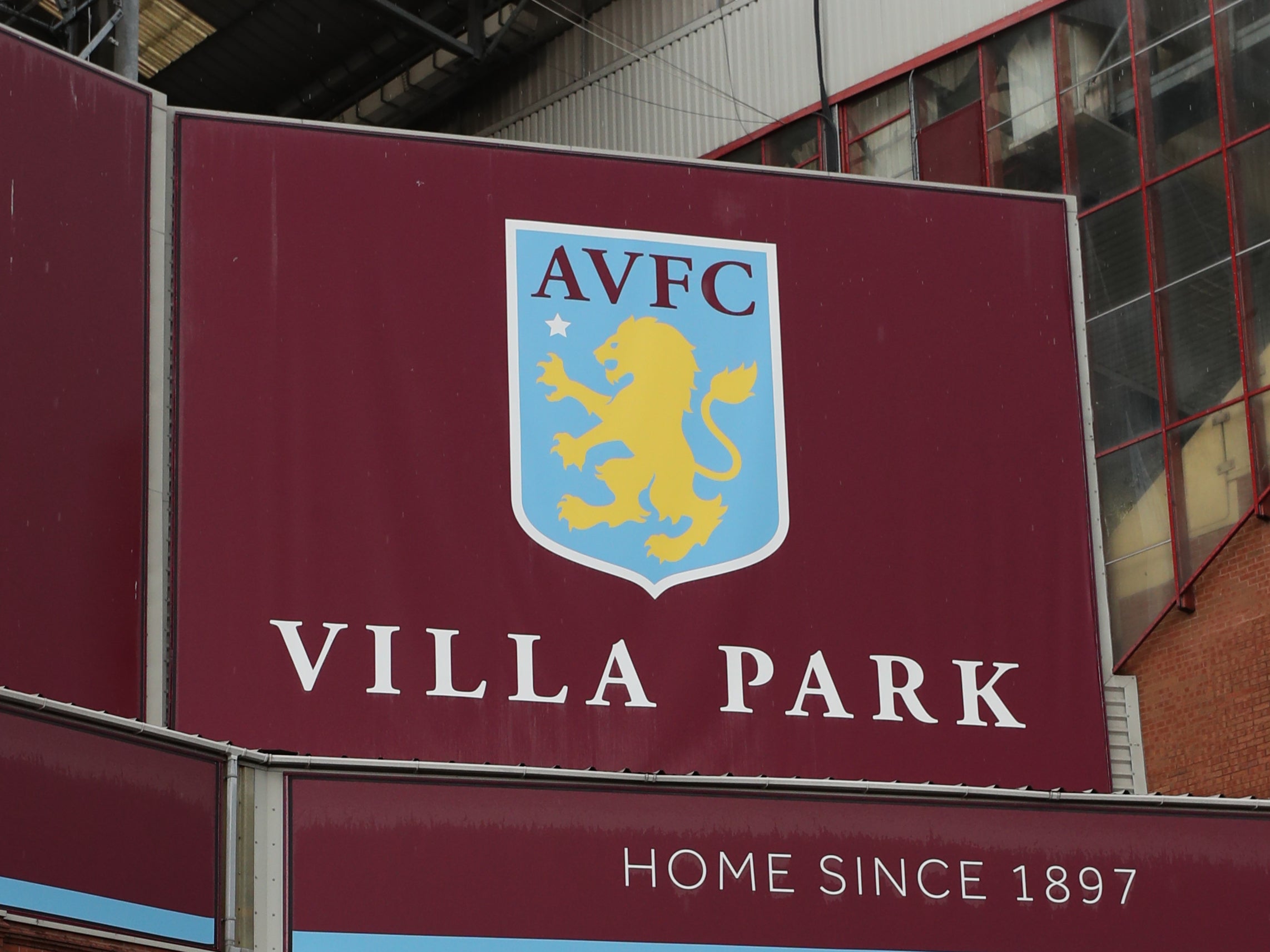 A general view of Villa Park