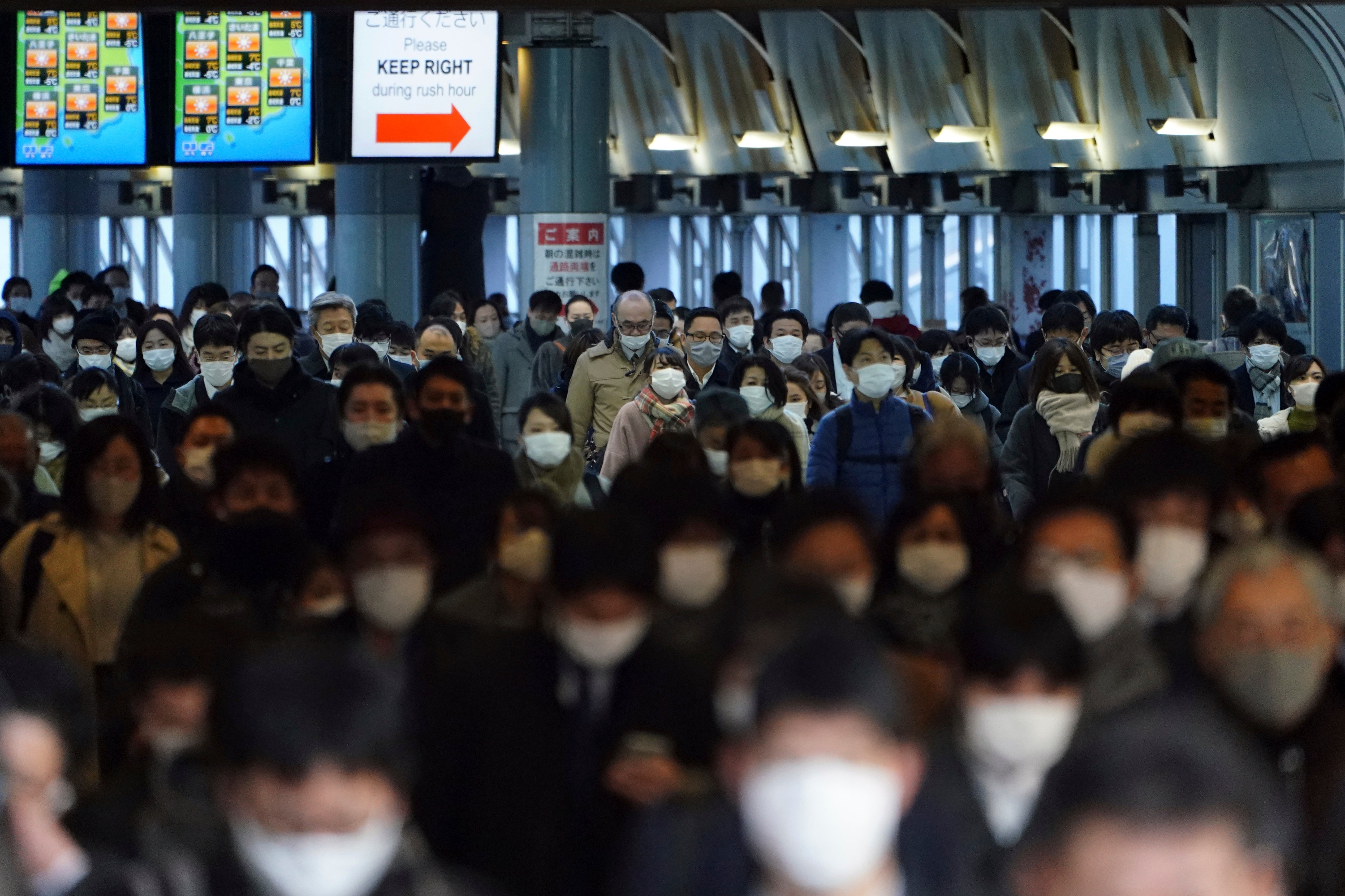 Virus Outbreak Japan