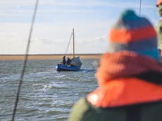 Hunting for treasure in Norfolk’s sandbanks