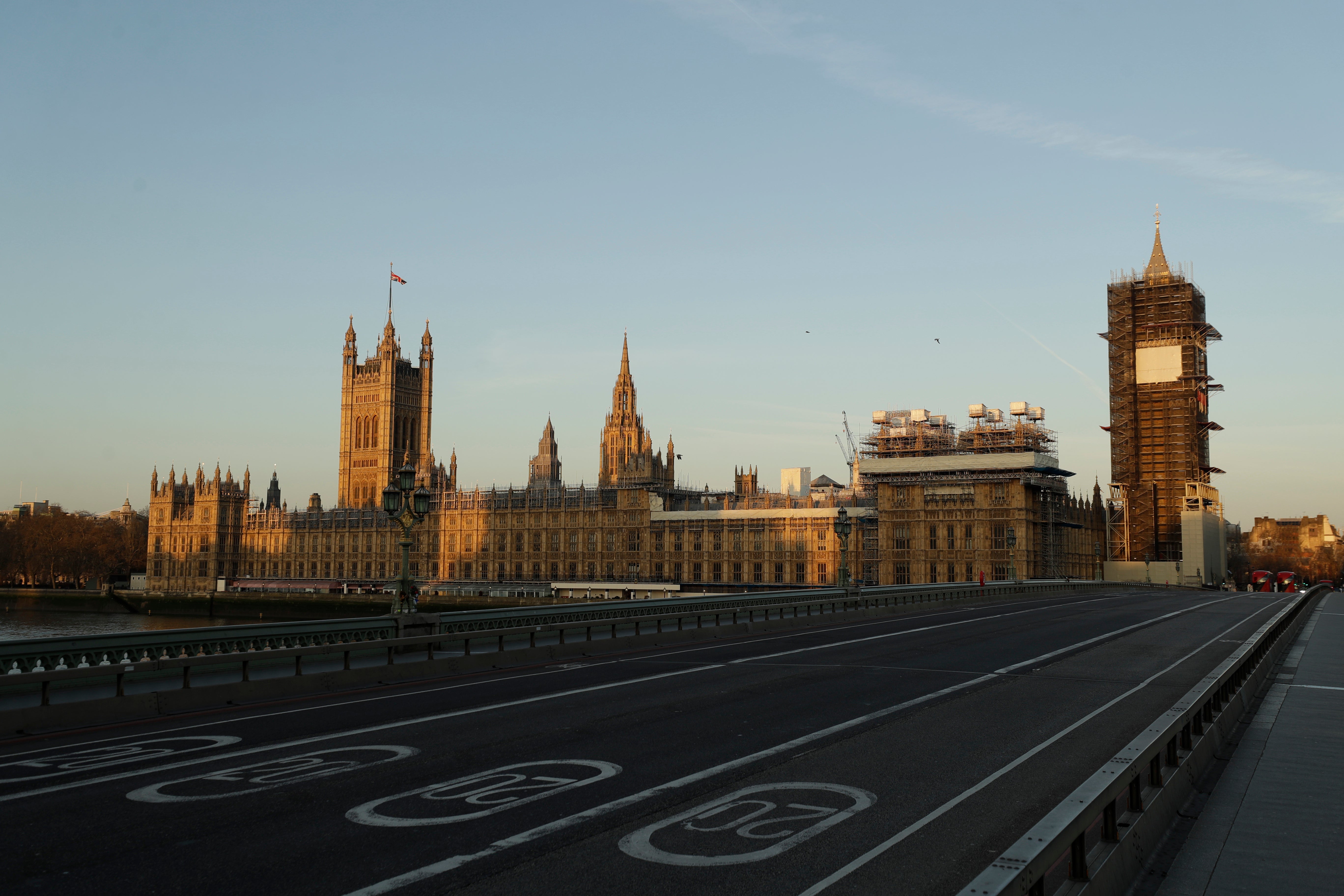 Virus Outbreak Battered Britain