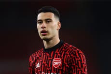 Arsenal boss Arteta gives update on Martinelli injury