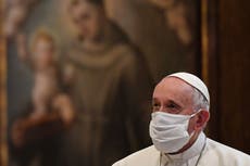 Pope Francis calls opposition to Covid vaccine ‘suicidal denial’