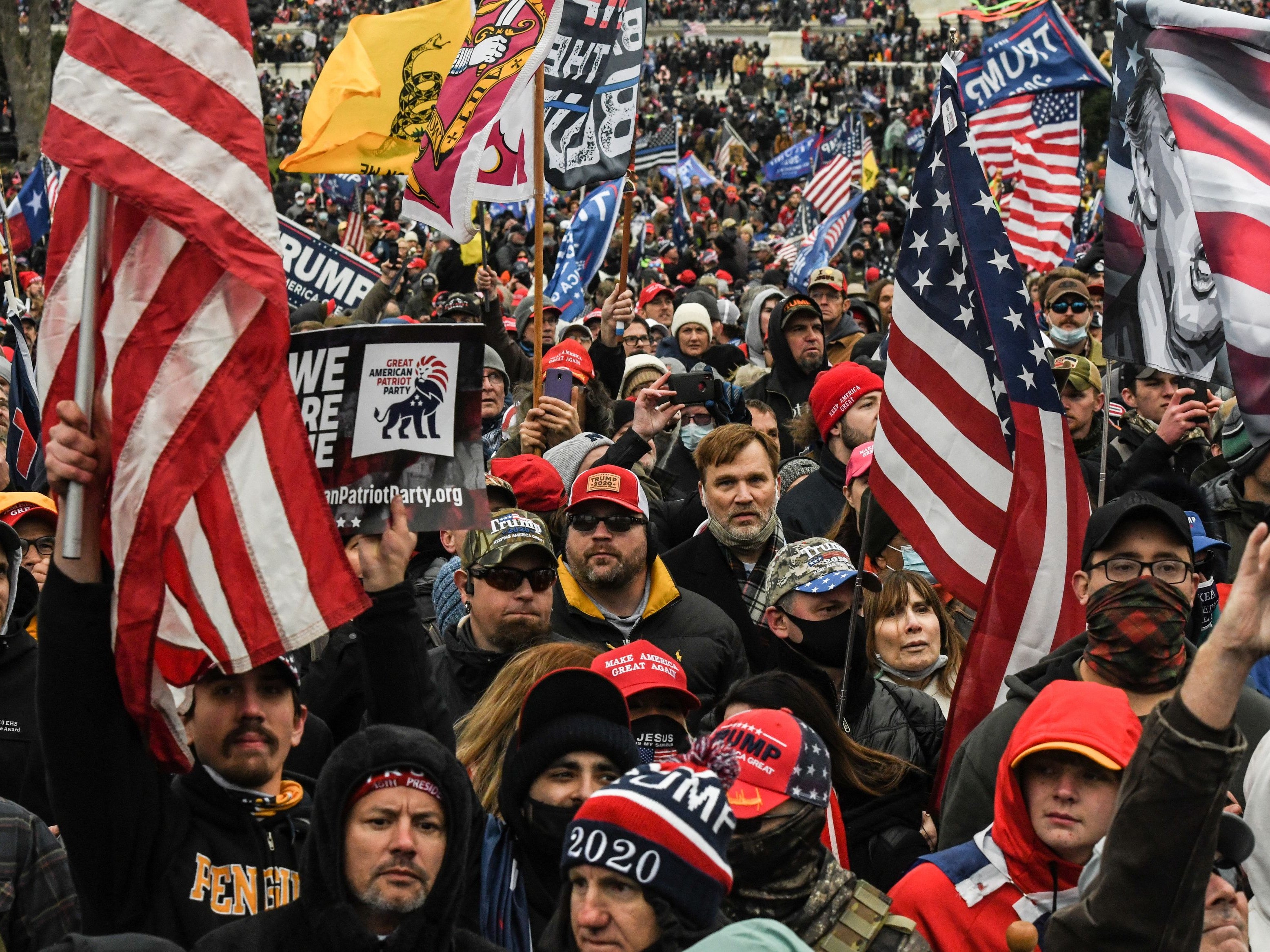 Trump supporters stormed the Capitol in Washington DC&nbsp;