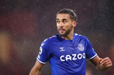 Calvert-Lewin suffers hamstring injury and ruled out of trip to Wolves