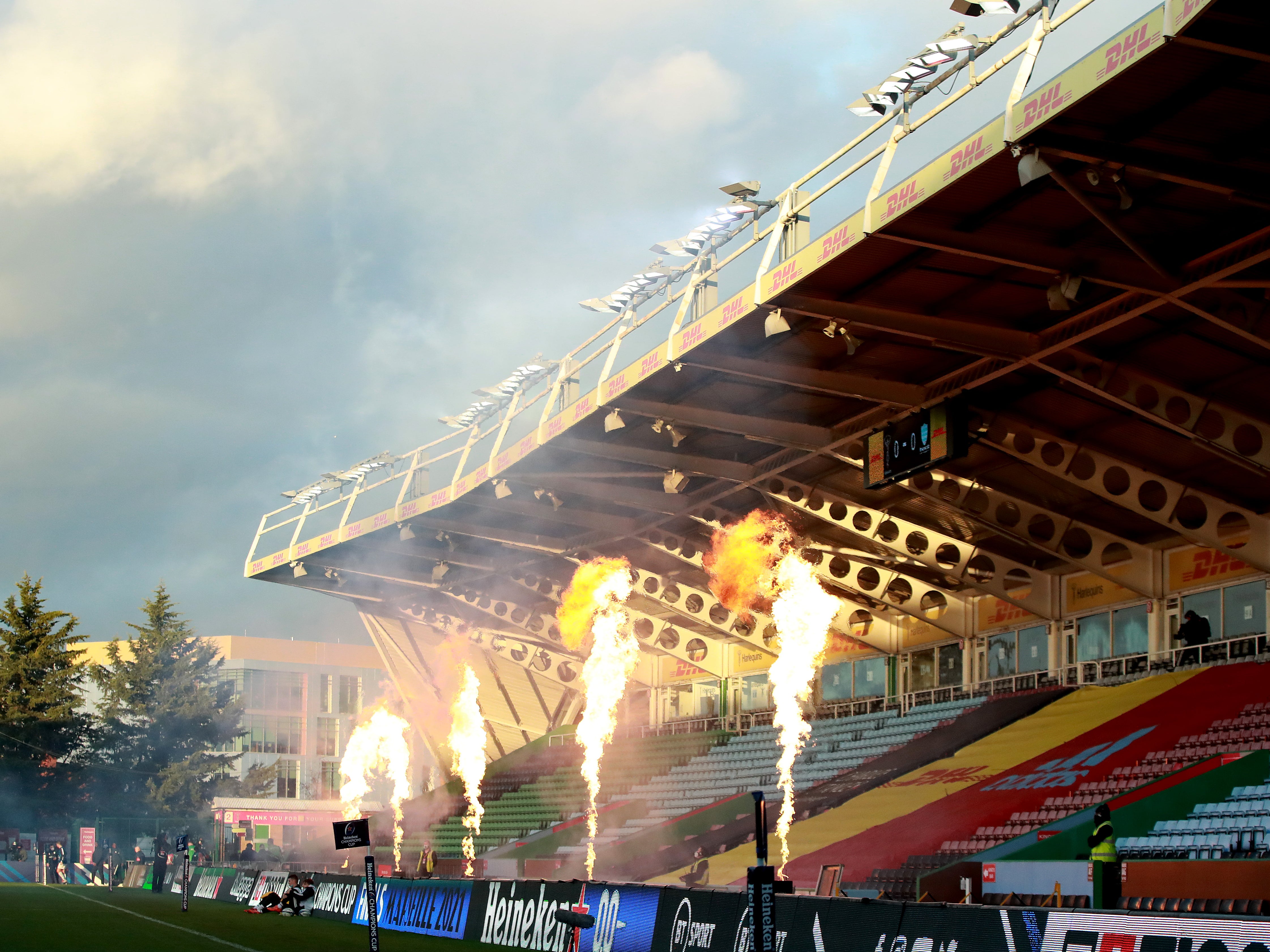 British side Harlequins took on France’s Racing 92 last month