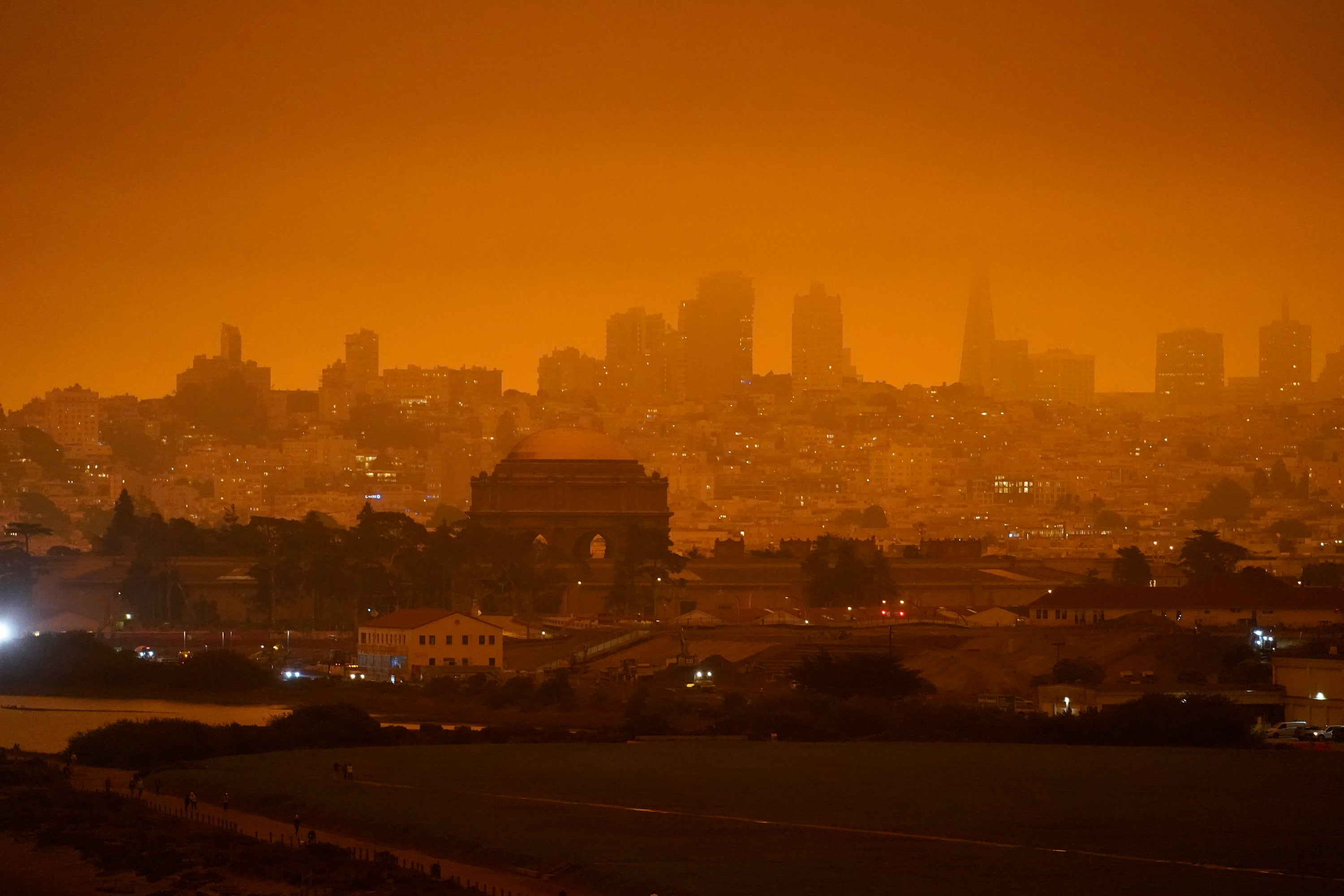 San Francisco - where the study took place - has been heavily impacted by the effects of climate change, such as the California wildfires of 2020 which saw their skyline turn hazy and red from the smoke