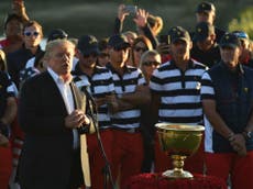 It’s too late for golf to wash its hands of Donald Trump – his fingerprints are all over the sport