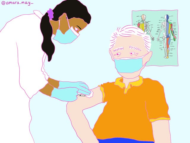 <p>Where does it leave us? What immunity does my dad have? We have no idea. It’s a guessing game and we are not out of the woods by any means</p>