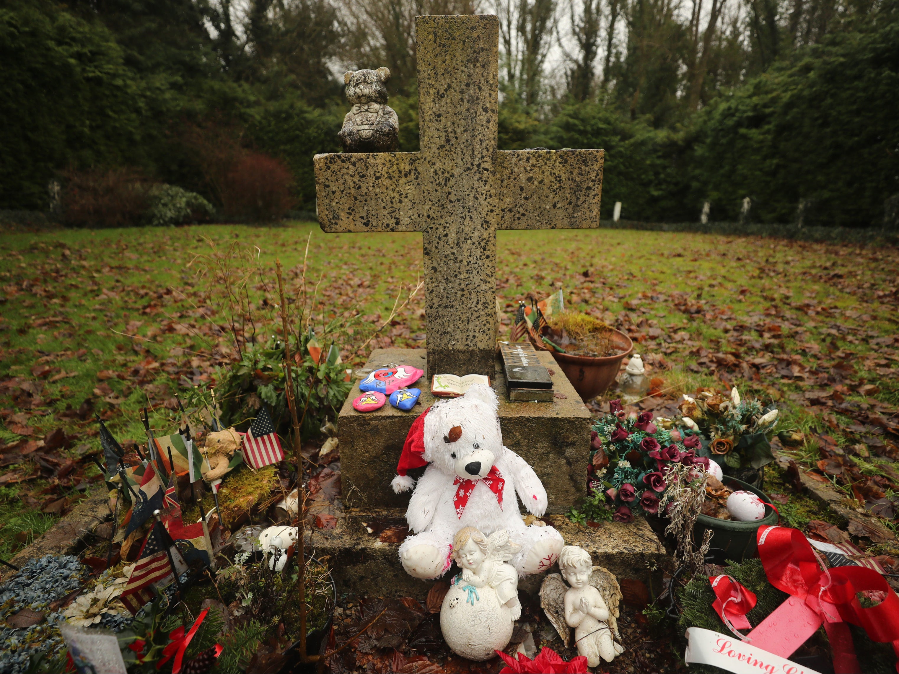 Infants graveyard at Sean Ross Abbey in Tipperary, site of mother and baby home