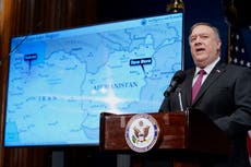 Pompeo hits Iran for al-Qaida support on his way out