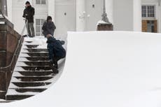 Heavy snowfall hits Sweden, Finland; icy temperatures ahead