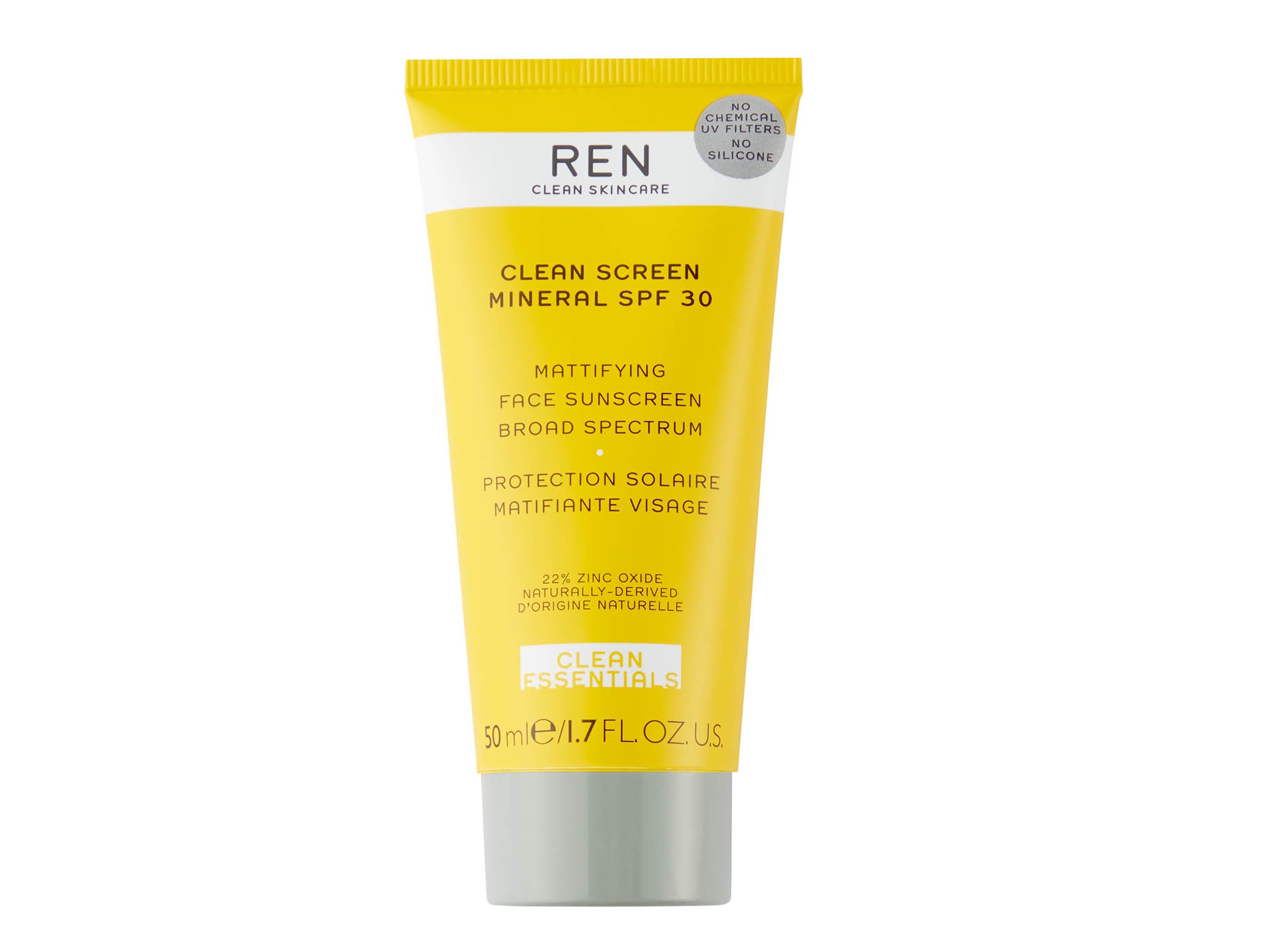 Ren clean screen mineral SPF30: £32, Cultbeauty.co.uk