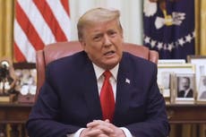 President claims true MAGA supporters aren’t violent