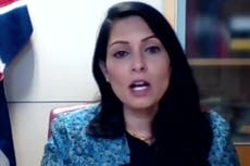 Lockdown: Priti Patel unable to define ‘local’ in tangled defence of Boris Johnson’s bike ride