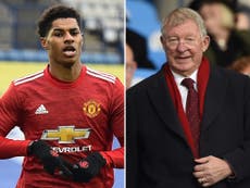 Rashford reveals Ferguson support for free school meal campaigning