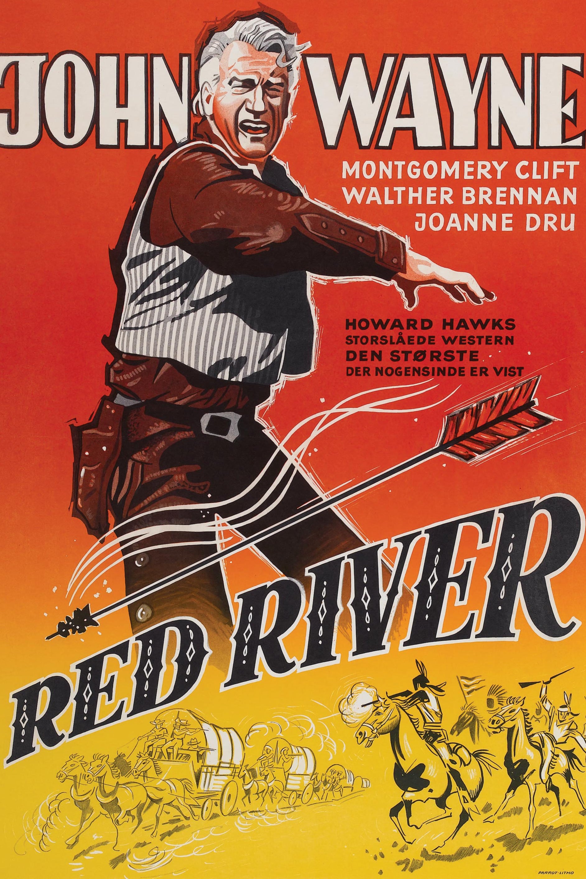 Red River poster