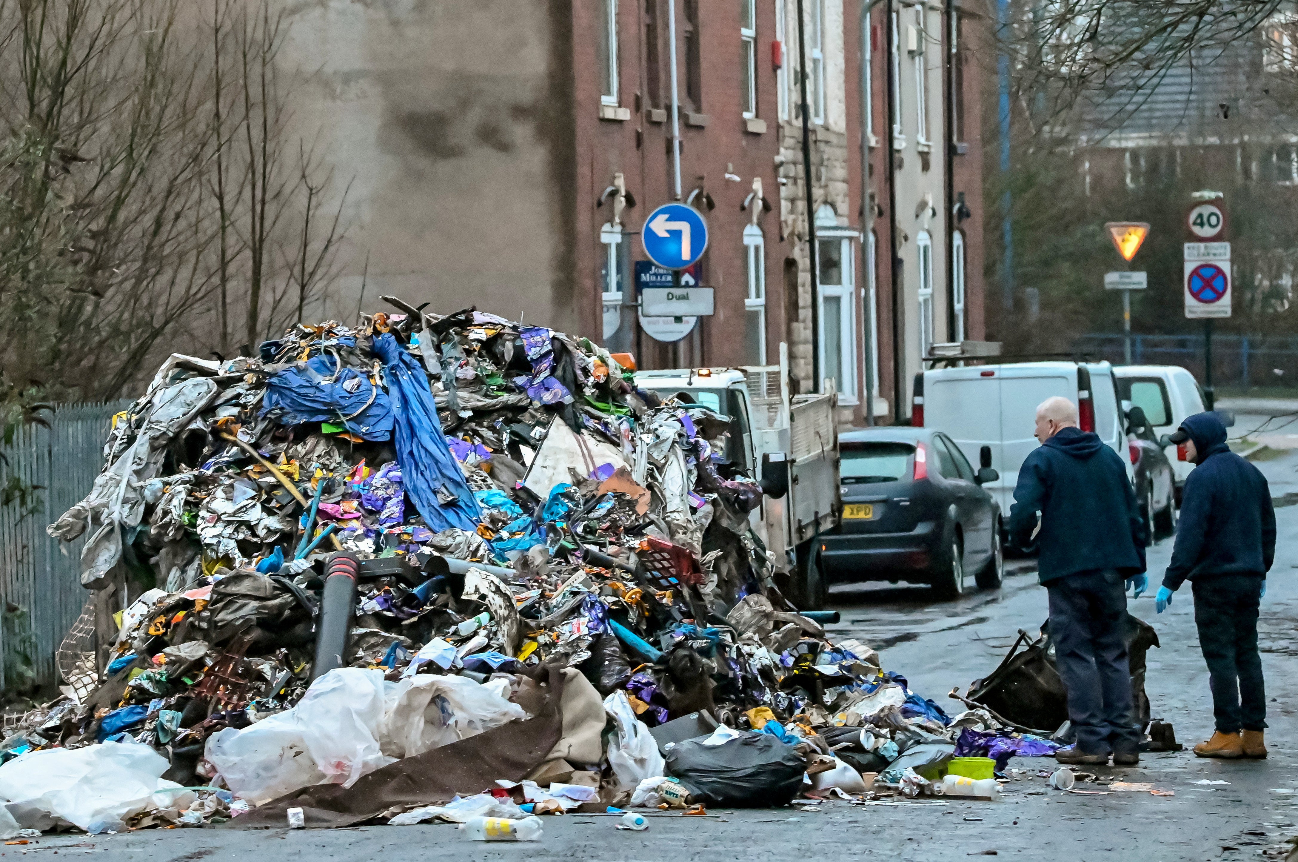 There were 1.1m incidents of fly-tipping 2022/23 in the UK