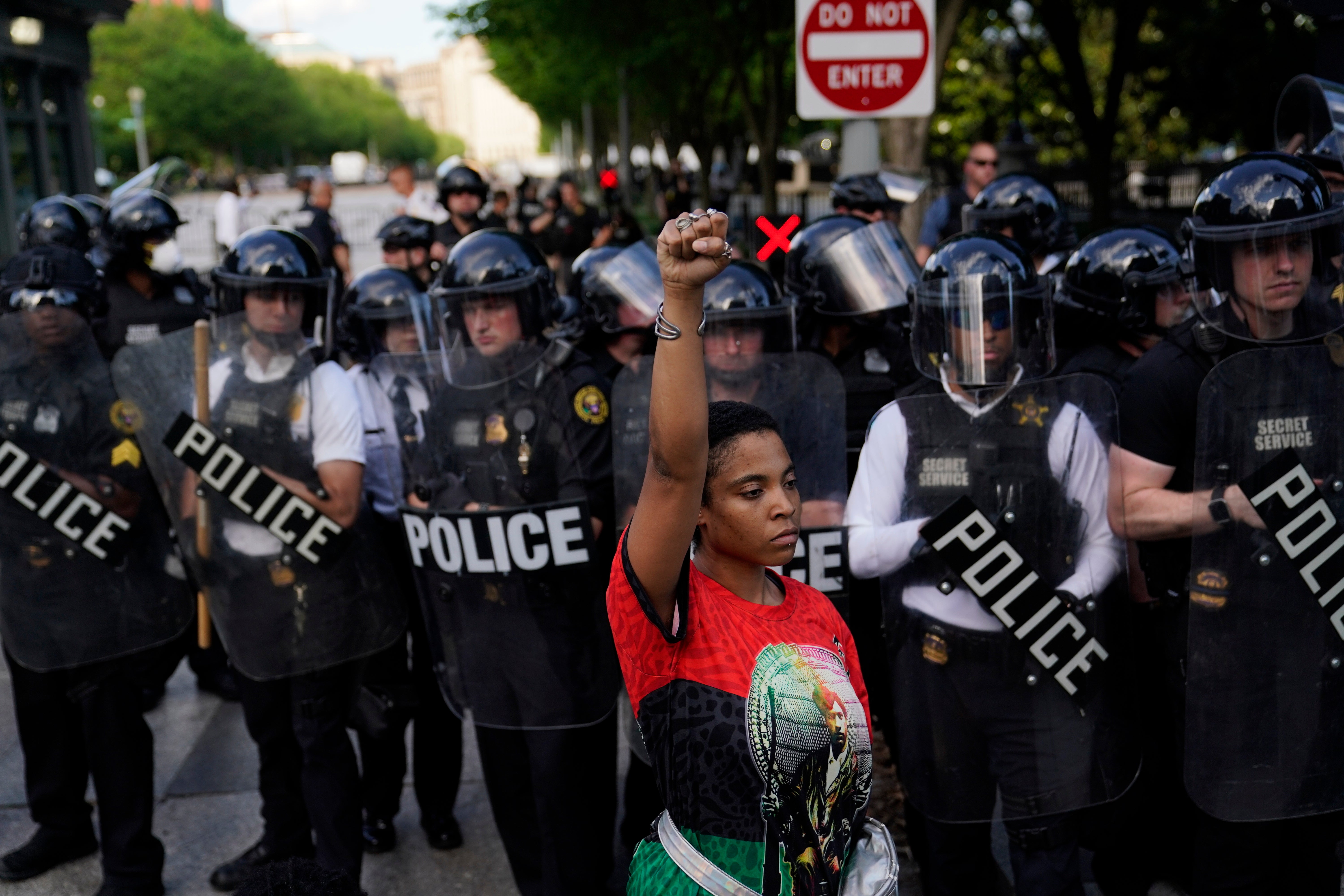 Capitol Breach Racism Protests