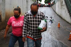 Amazon city scrambles to provide oxygen to COVID-19 patients