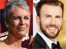 Jamie Lee Curtis makes sweet request to Chris Evans on Twitter