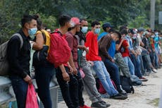 Migrant caravan on the move in Honduras in uncertain times