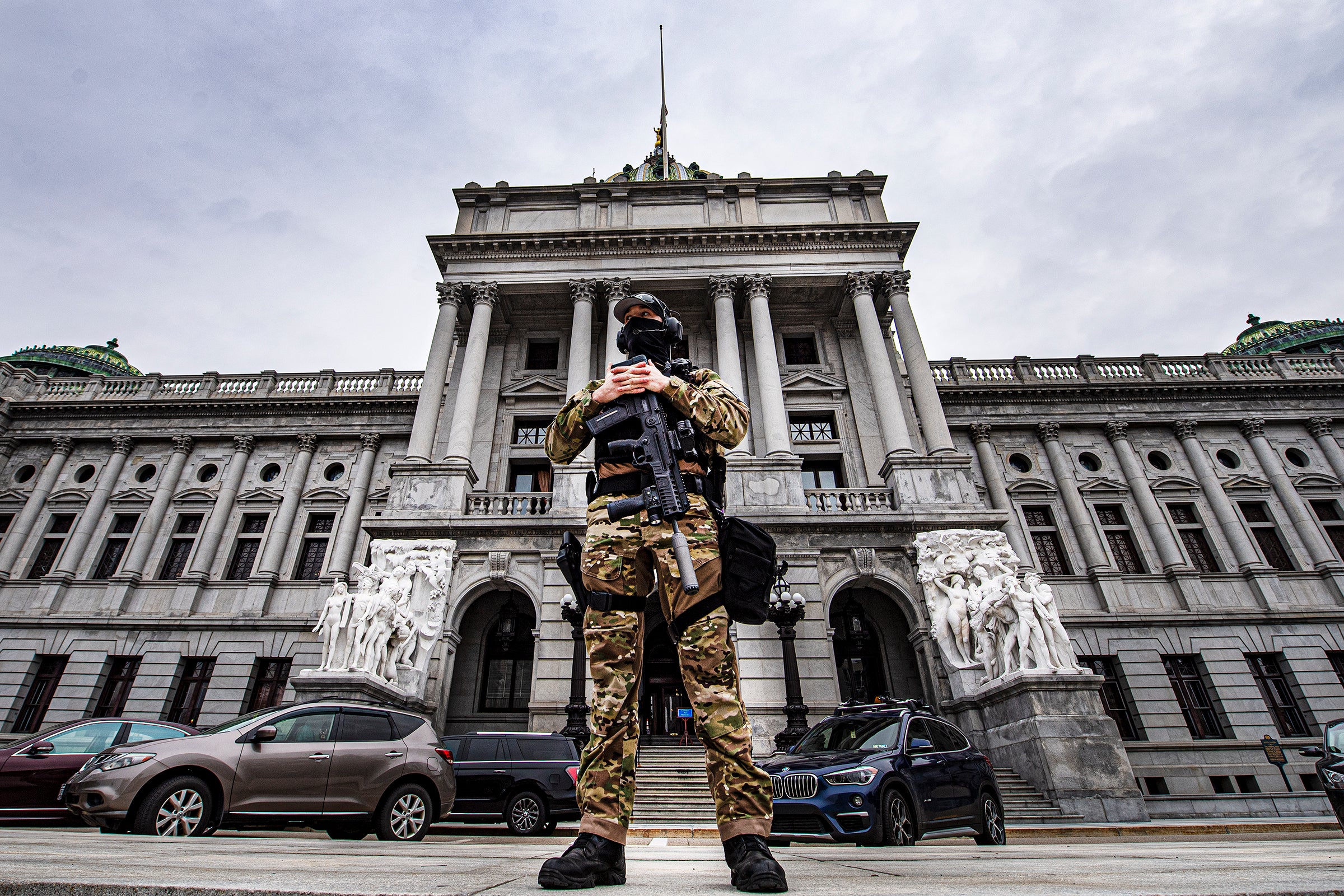 Capitol Breach Statehouses Pennsylvania