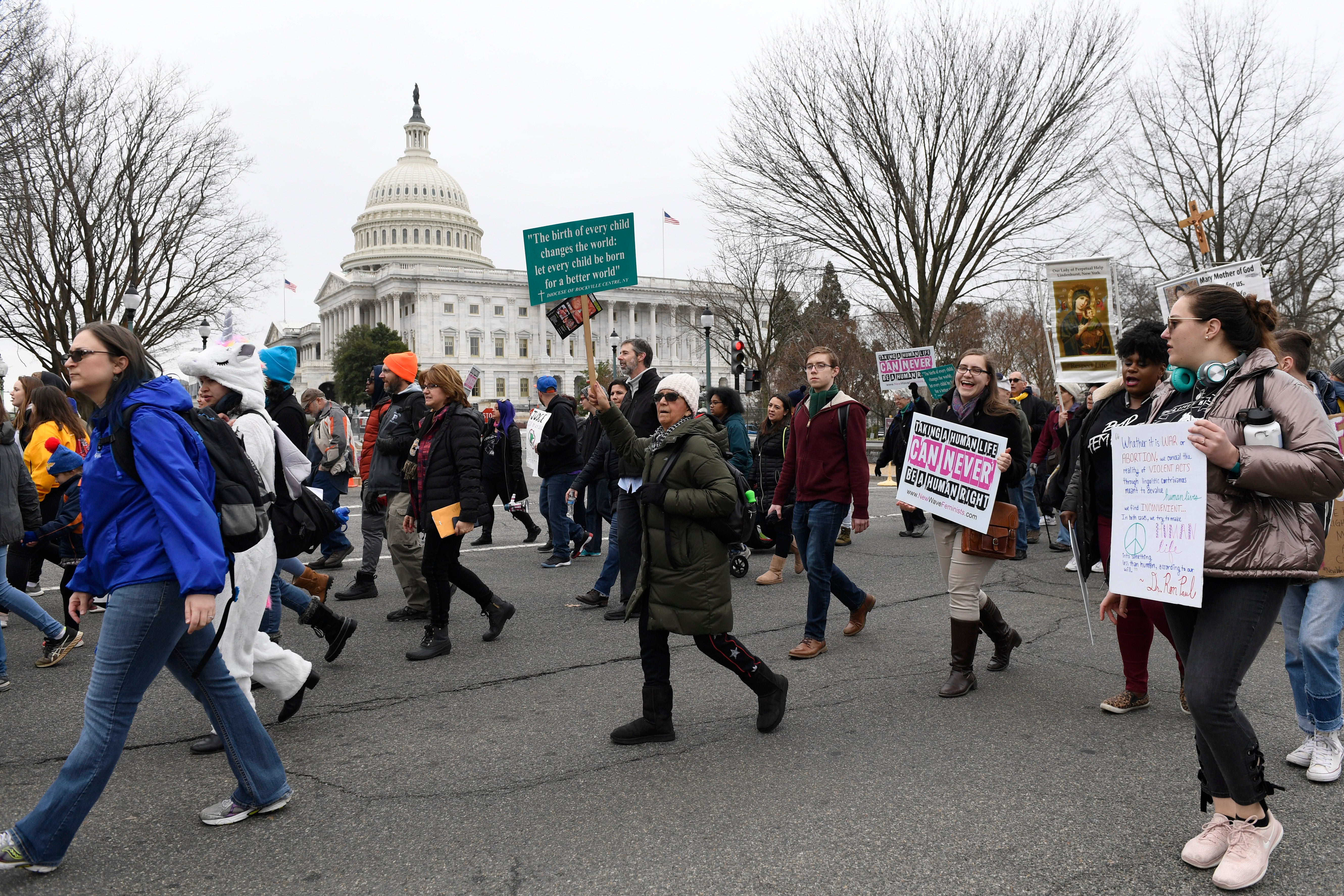 Virus Outbreak March For Life