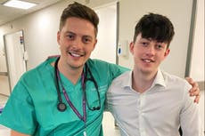 ‘There’s no type when it comes to mental health’: Dr Alex George opens up about teenage brother’s death