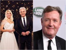 Dancing on Ice hosts give viewers ‘Piers Morgan trigger warning’