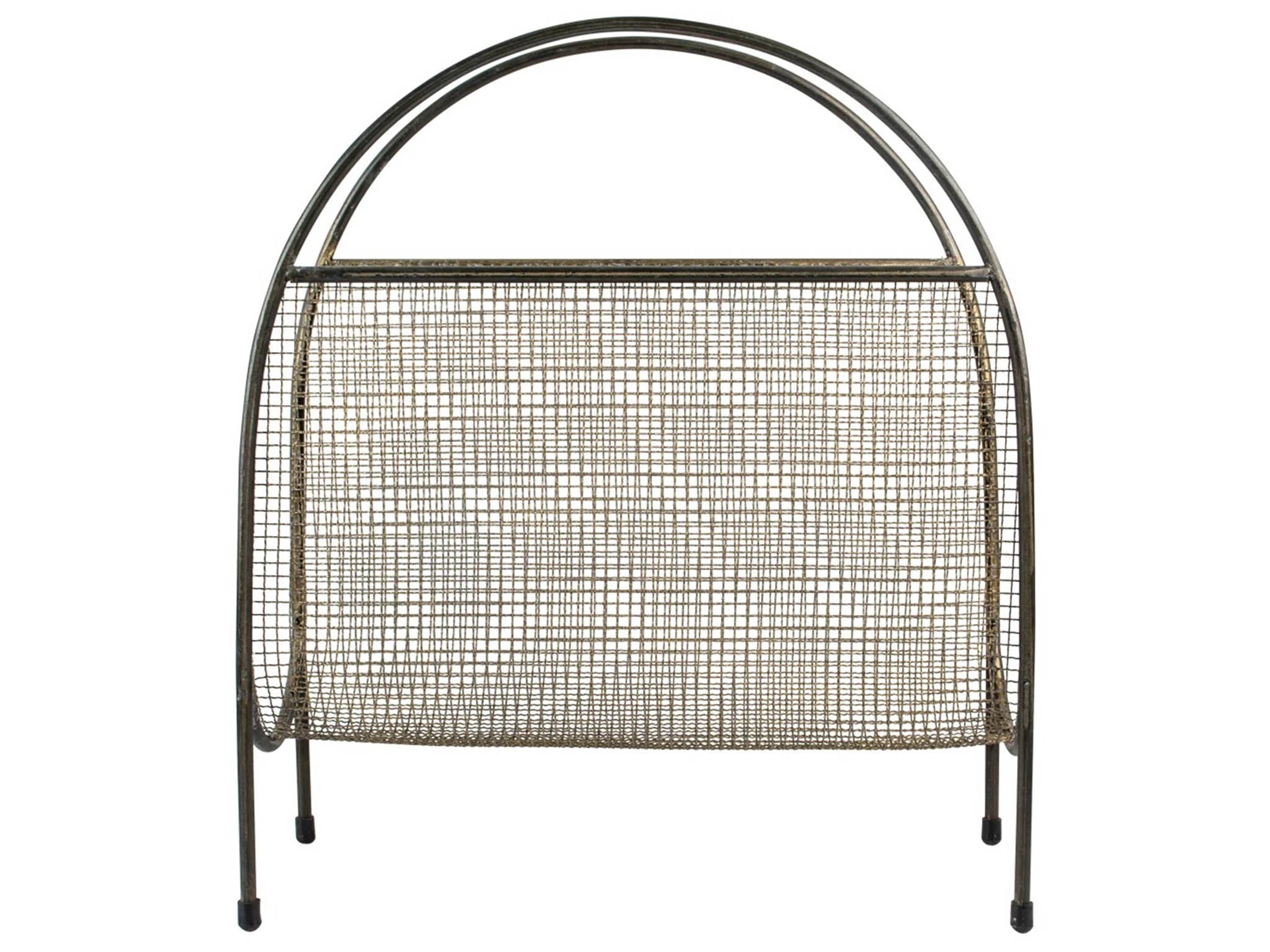 Heavenly Homes and Gardens Mesh Magazine Rack IndyBest.jpg