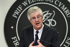 Welsh government insists ‘no Pfizer vaccines being held back’ after Drakeford claim