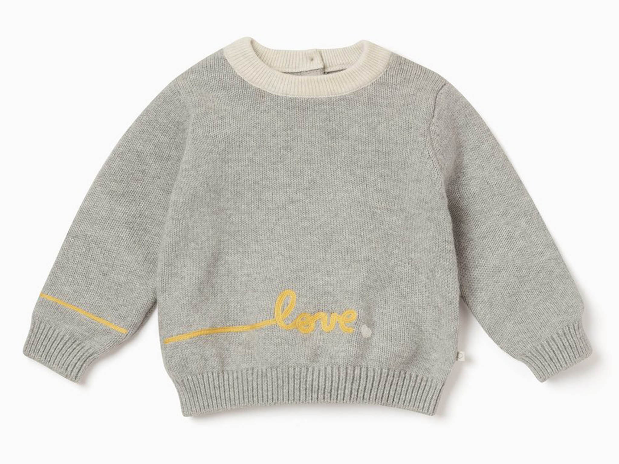 Knitted slogan jumper, £19.25, Mori.jpg