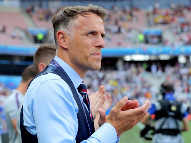 Former England manager Phil Neville