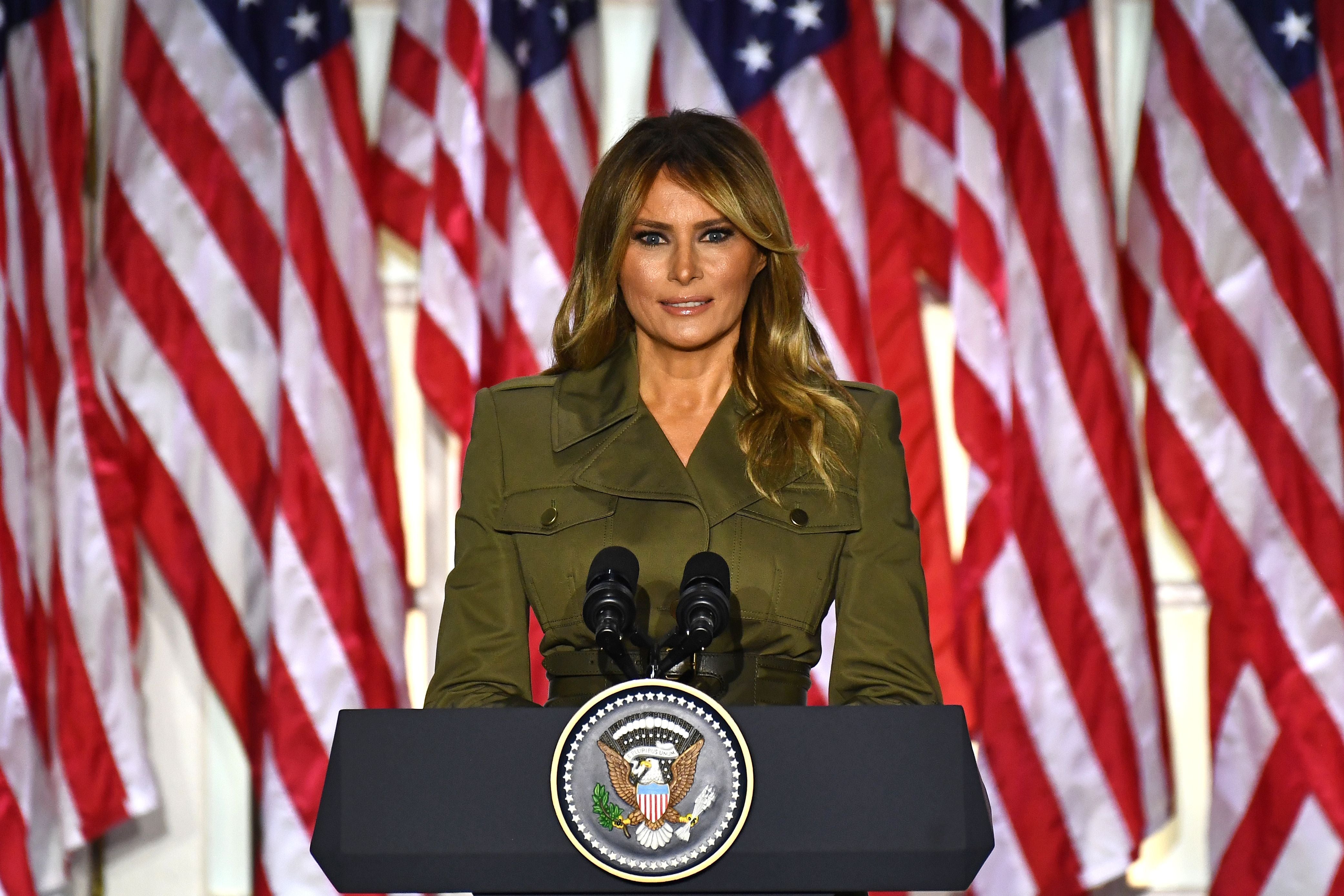 Melania Trump releases farewell video after snubbing Jill Biden