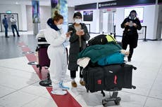 Biden team slaps down Trump decision to lift Covid travel bans