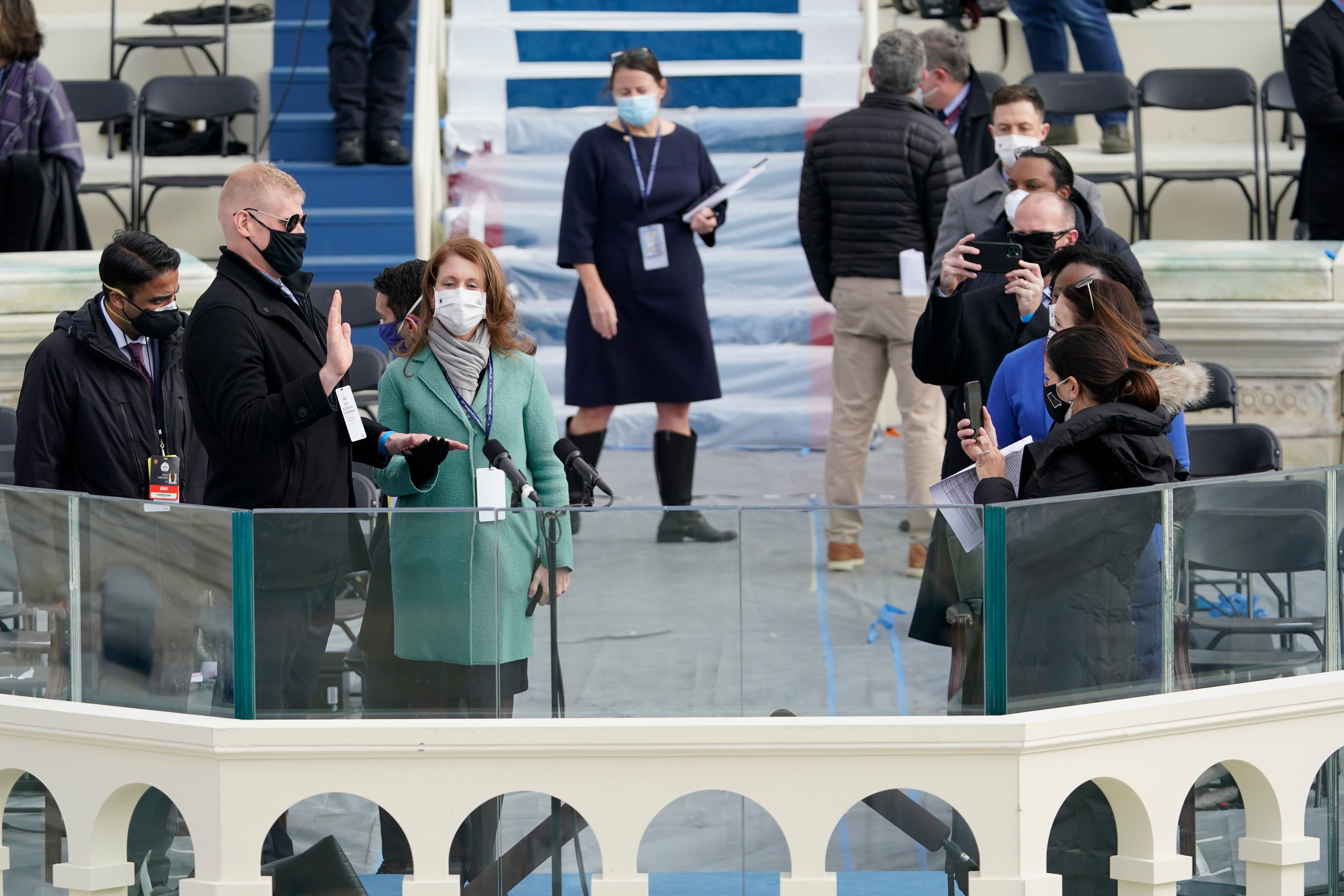 Biden Inauguration Rehearsal