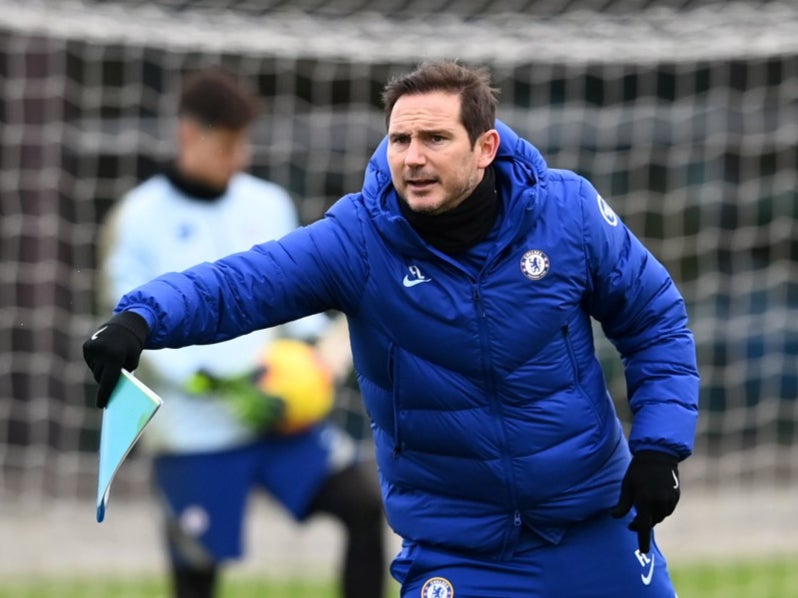 Chelsea manager Frank Lampard