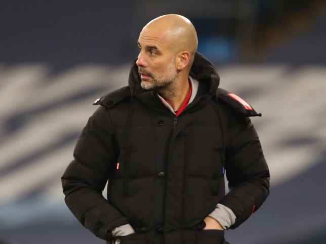 Man City manager Pep Guardiola