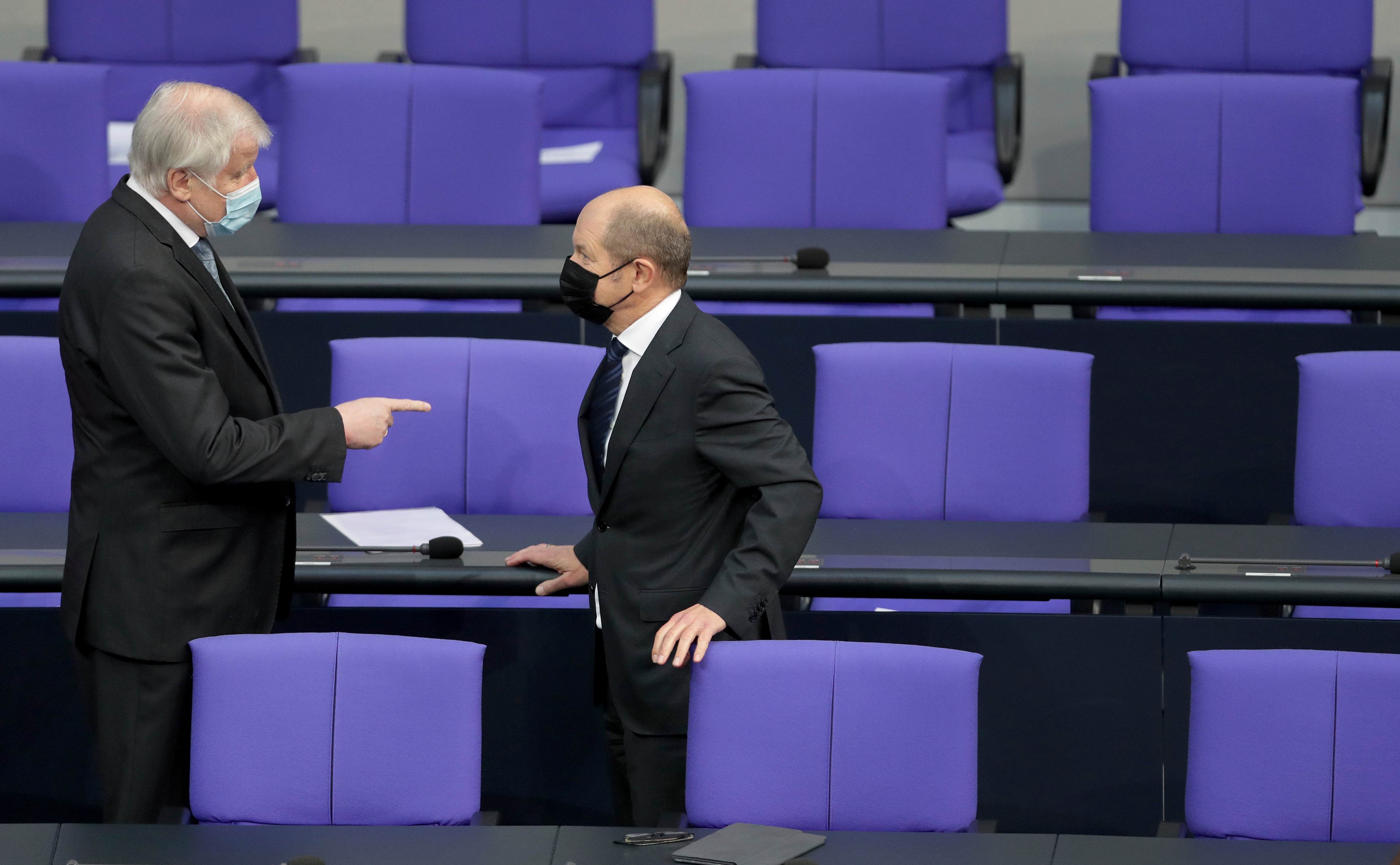 Virus Outbreak Germany Parliament