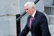 Pence heading back to Indiana hometown after Biden inaugural