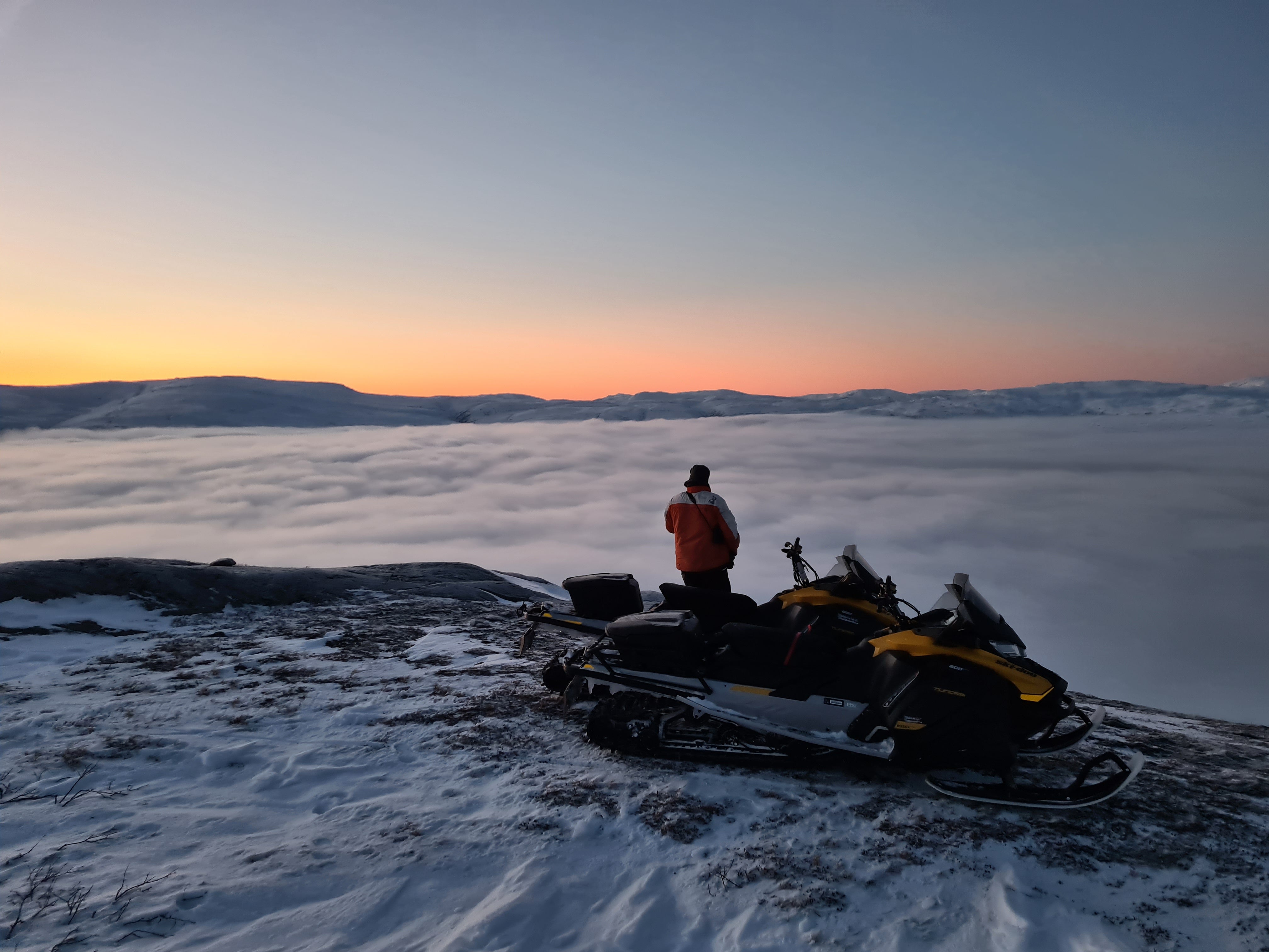 For Kappfjell, steering a flock of reindeer and getting home safely is ‘like riding the wind’