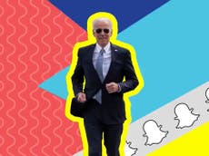 Joe Biden’s new Snapchat lens lets supporters attend virtual inauguration as they are banned from real one