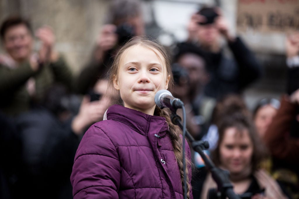 Swedish teen activist Greta Thunberg says President Biden hasn’t done “nearly enough” on climate change.