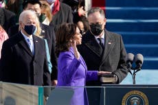 Inauguration fashion: Purple, pearls, American designers 