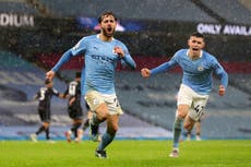 Bernardo Silva’s late strike breaks Villa resistance to send City top