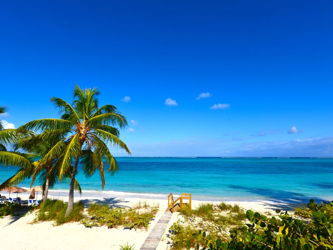 Trouble in paradise: the resort is on Grace Bay Beach